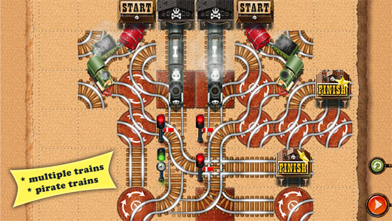 train rail maze train rail maze